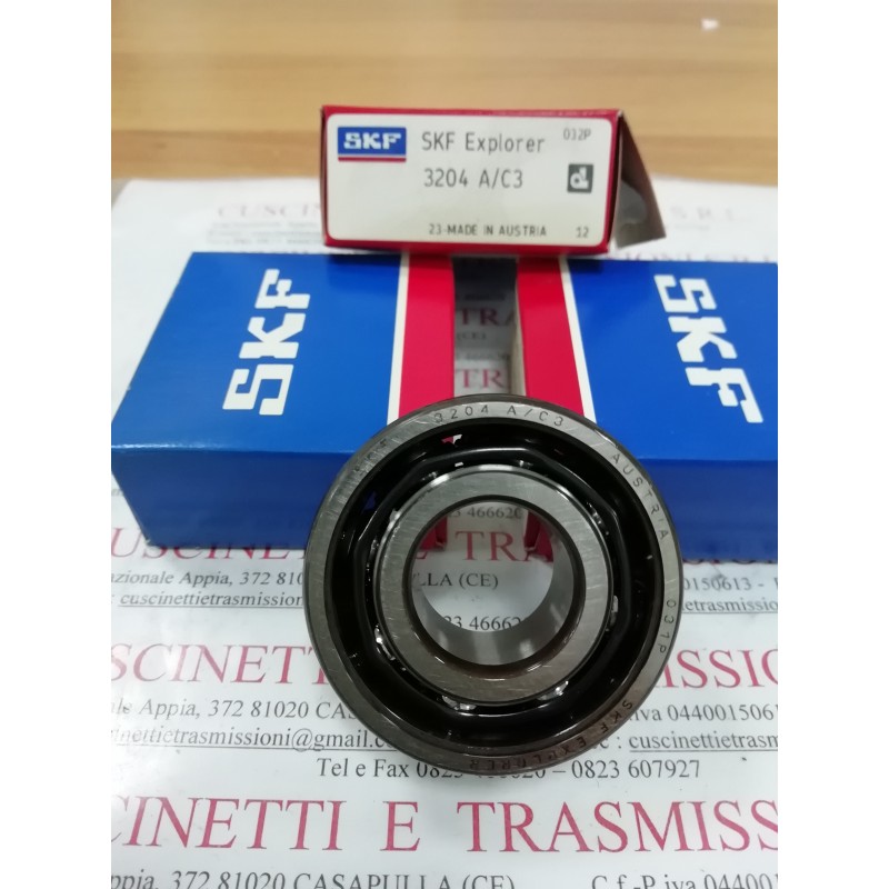 CUSCINETTO 3204-2RS 20X47X20,6 FAG