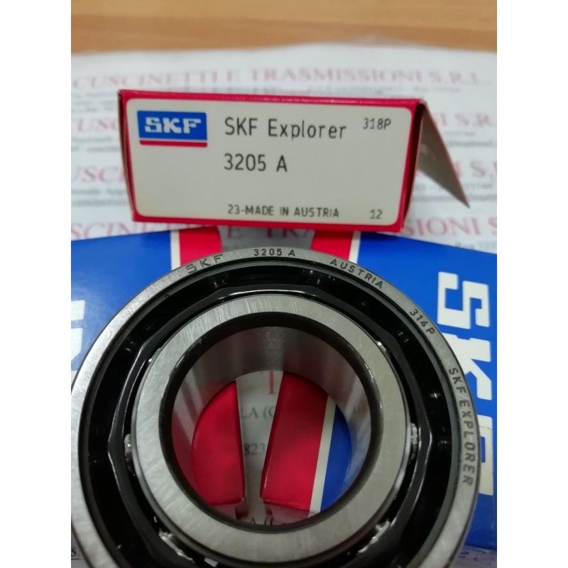 Cuscinetto 3205 A SKF 25x52x20,6 Weight 0,1722 3205A, Cuscinetto 3205 A SKF 25x52x20,6 Weight 0,1722 3205A,