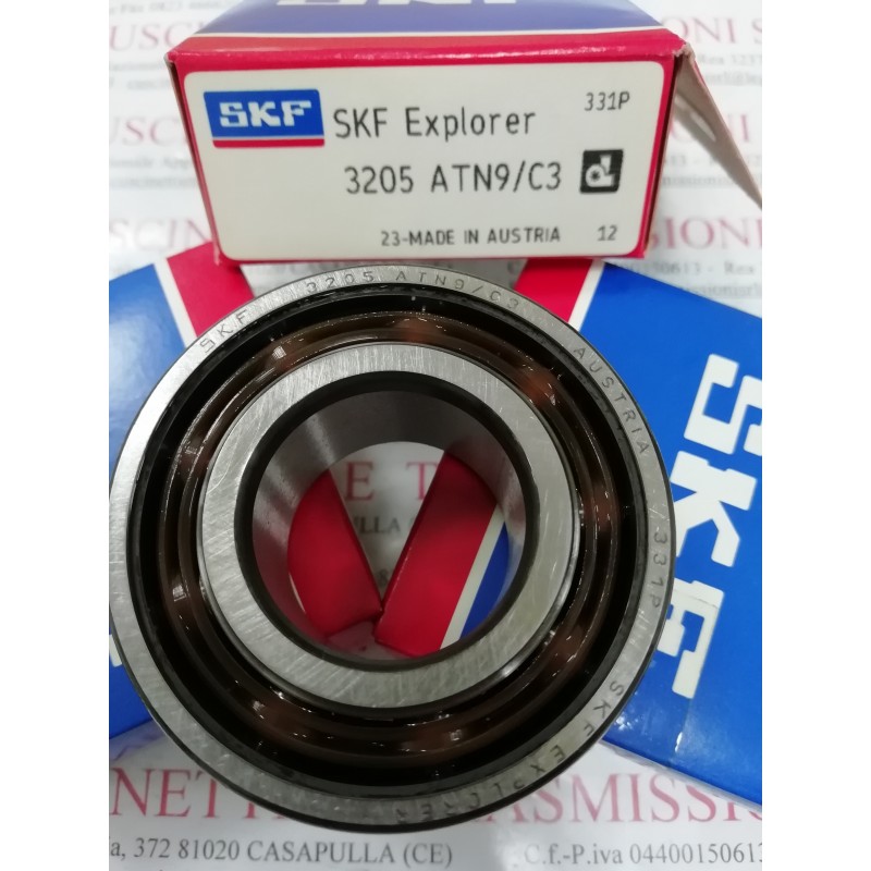Cuscinetto 3205 ATN9/C3 SKF 25x52x20,6 Weight 0,1686 3205C3,3205-C3,3205/C3,3205ATN9C3, Cuscinetto 3205 ATN9/C3 SKF 25x52x20,6 Weight 0,1686 3205C3,3205-C3,3205/C3,3205ATN9C3,