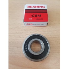 Cuscinetto 6302/17 2RS GBM 17x42x13