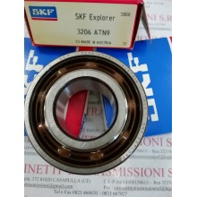 Cuscinetto 3206 ATN9 SKF 30x62x23,8 Weight 0,2782 3206,3206ATN9,