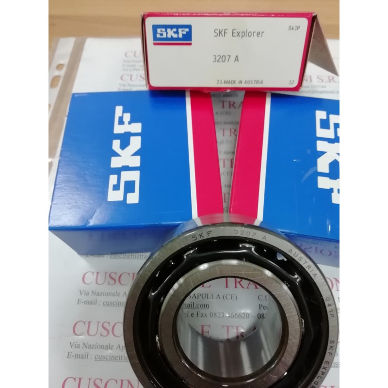 Cuscinetto 3207 A SKF 35x72x27 Weight 0,4518 3207A Cuscinetto 3207 A SKF 35x72x27 Weight 0,4518 3207A