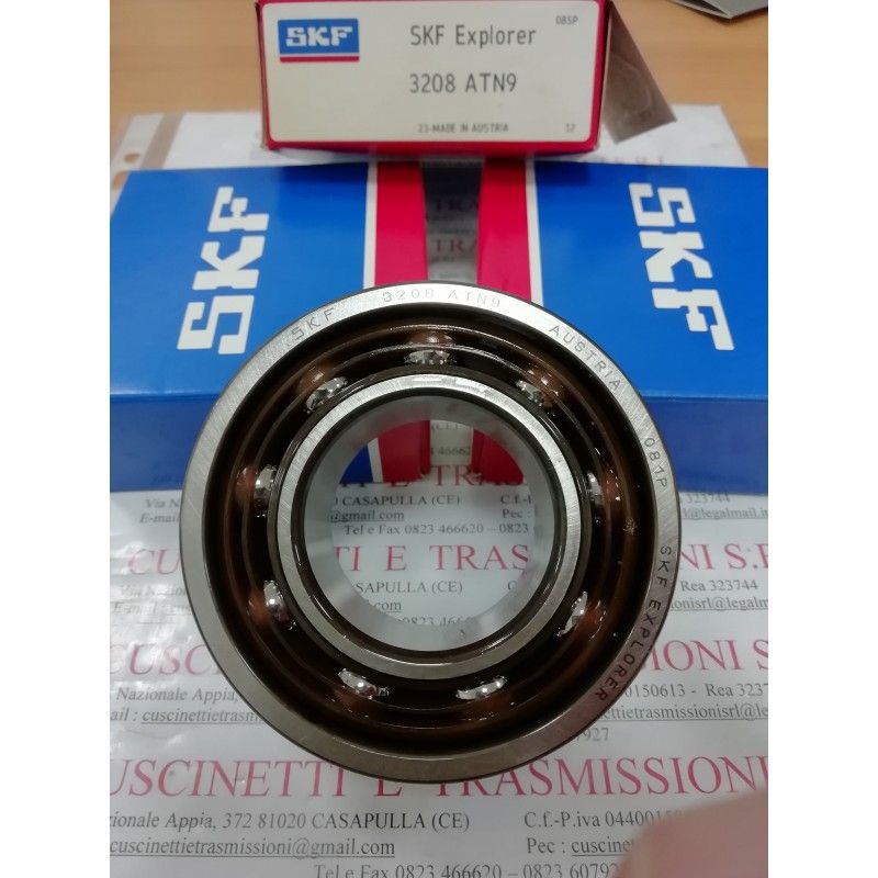 Cuscinetto 3208 ATN9 SKF 40x80x30,2 Weight 0,581 3208,3208ATN9