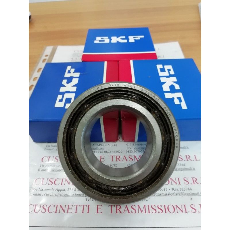 Cuscinetto 3210 ATN9 SKF 50x90x30,2 Weight 0,667 3210,3210ATN9,