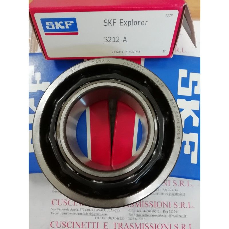 Cuscinetto 3212 A SKF 60x110x36,5 Gabbia in acciaio 3212,3212A Cuscinetto 3212 A SKF 60x110x36,5 Gabbia in acciaio 3212,3212A