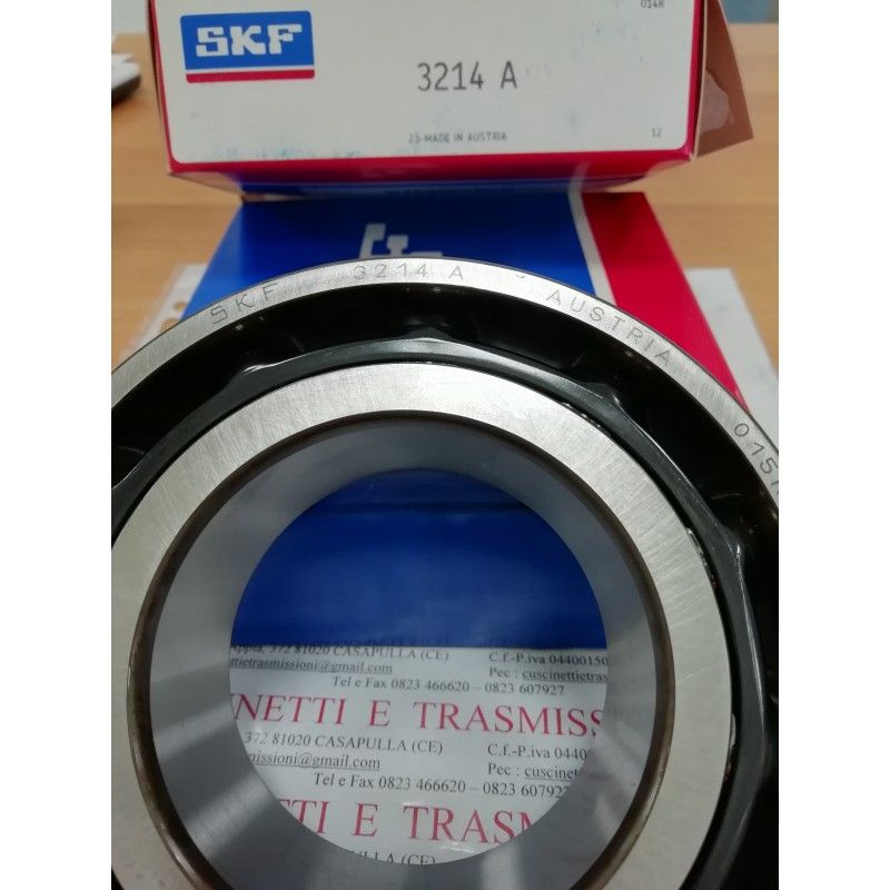 Cuscinetto 3214 A SKF 70x125x39,7 Gabbia in acciaio 3214,3214A,