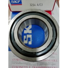 Cuscinetto 3214 A/C3 SKF 70x125x39,7 Gabbia in acciaio 3214C3,3214-C3,3214/C3,3214AC3,