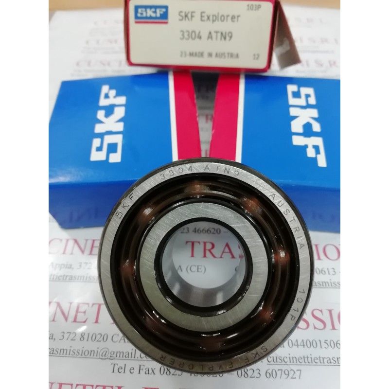 Cuscinetto 3304 ATN9 SKF 20x52x22,2 Weight 0,2114 3304,3304ATN9 Cuscinetto 3304 ATN9 SKF 20x52x22,2 Weight 0,2114 3304,3304ATN9