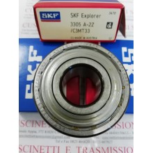 Cuscinetto 3305 A-2Z/C3MT33 SKF 25x62x25,4 Gabbia in acciaio 33052zc3,3305-2zc3,3305zzc3,3305a2zc3mt33,3305bd2ztvhc3,