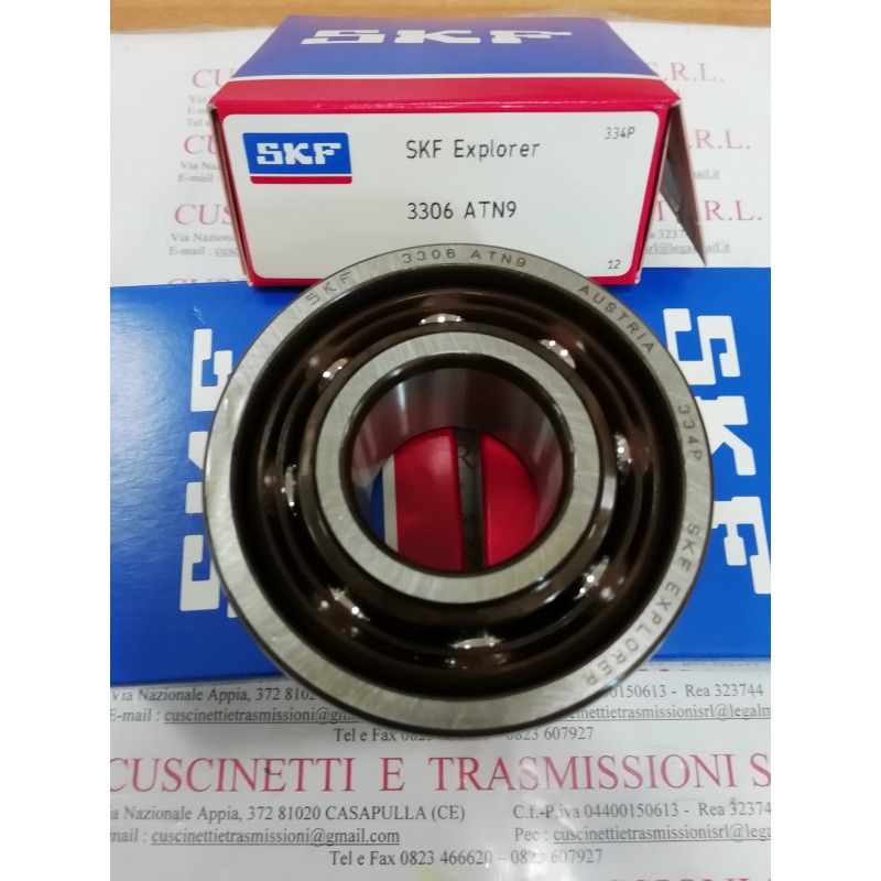 Cuscinetto 3306 ATN9 SKF 30x72x30,2 Weight 0,52 3306,3306ATN9