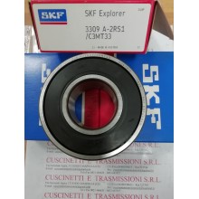 Cuscinetto 3309 A-2RS1/C3MT33 SKF 45x100x39,7 Gabbia in acciaio 3309A2RS1C3MT33