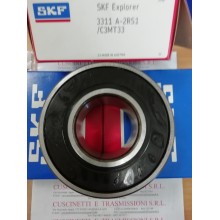 Cuscinetto 3311 A-2RS1/C3MT33 SKF 55x120x49,2 gabbia in acciaio 3311A2RS1C3MT33