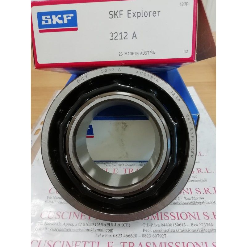 Cuscinetto 3312 A SKF 60x130x54 Gabbia in acciaio 3312A