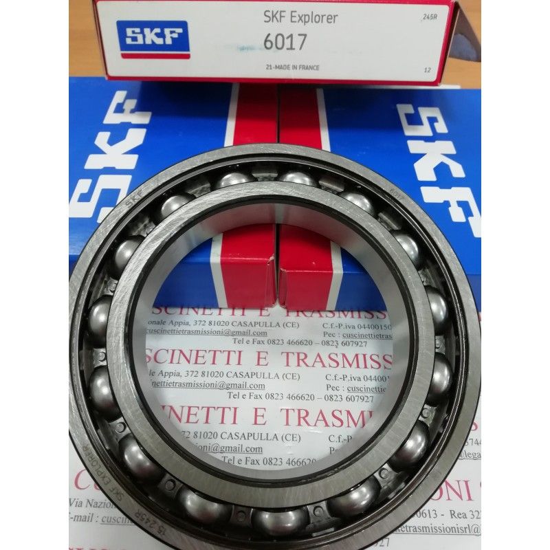 Cuscinetto 6017 SKF 85x130x22 Weight 0,8962 6017,