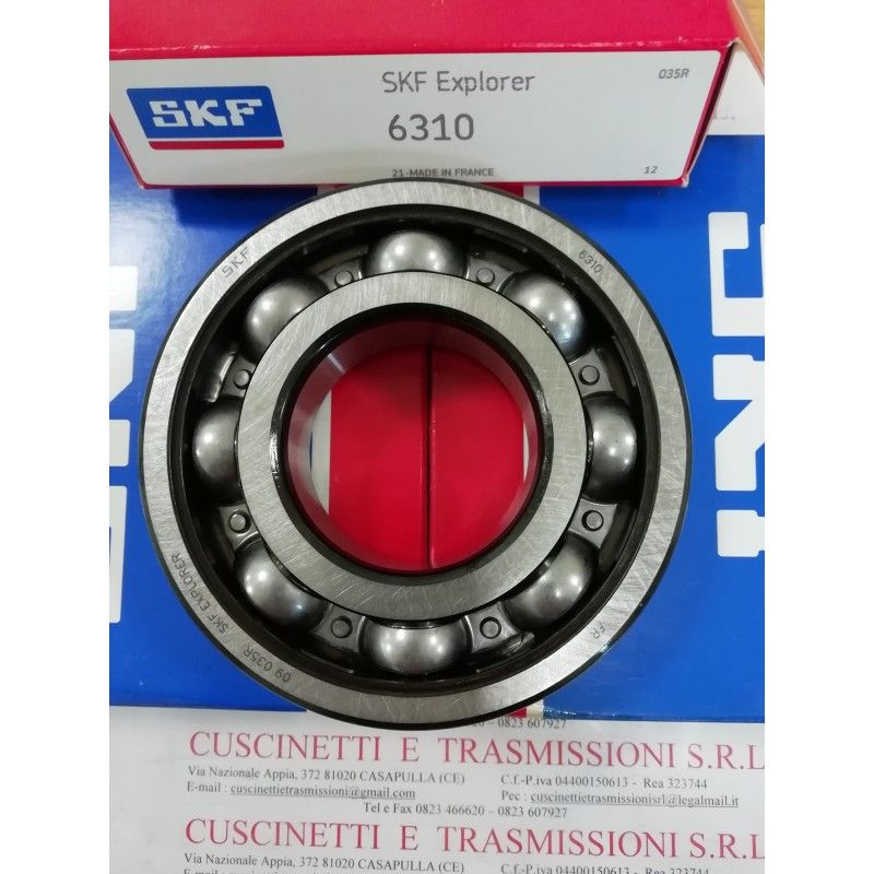 Cuscinetto 6310 SKF 50x110x27 Weight 1,0461 6310,6310C,6310-C Cuscinetto 6310 SKF 50x110x27 Weight 1,0461 6310,6310C,6310-C
