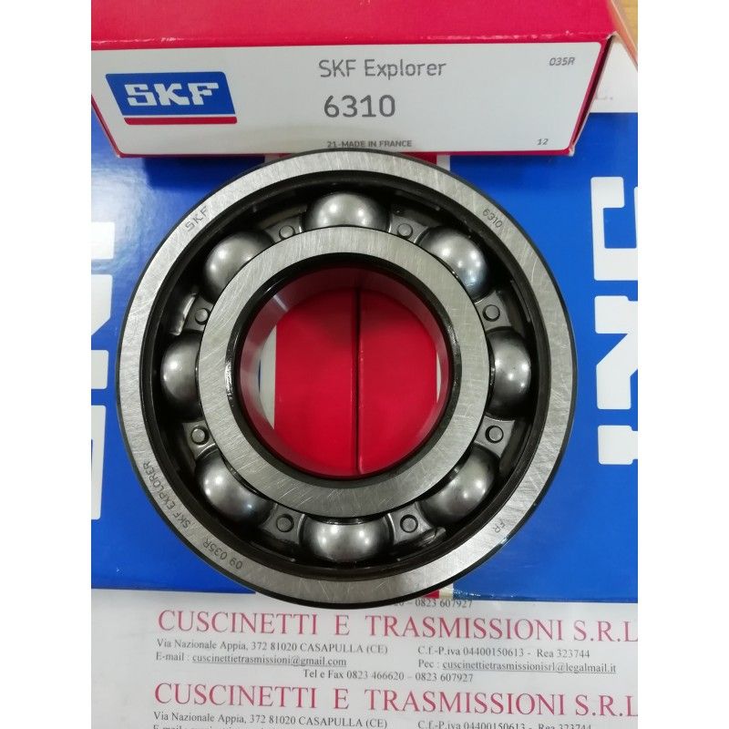 Cuscinetto 6310 SKF 50x110x27 Weight 1,0461 6310,6310C,6310-C