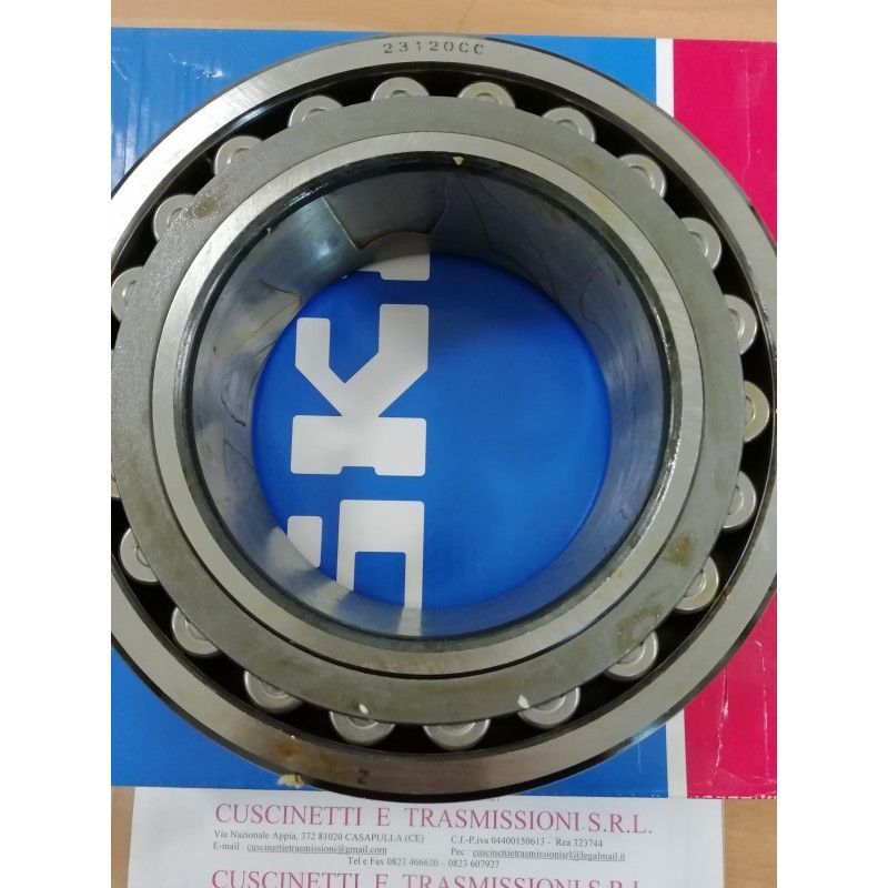 Cuscinetto 23120 CCK/C3W33 SKF 100x165x52 Weight 4,25 23120CCKC3W33