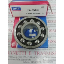 Cuscinetto 2204 ETN9/C3 SKF 20x47x18 Weight 0,125 2204ETN9C3,2204,2204-TVH-C3,2204-C3