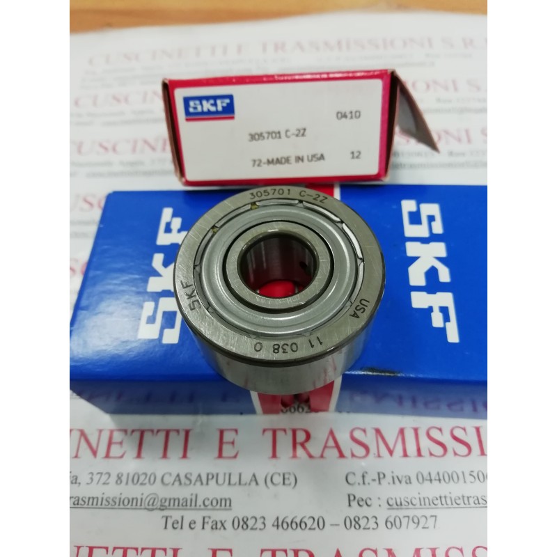 Cuscinetto 305701 C-2Z SKF 12x35x15,9 Weight 0,0803 305701C2Z,LR5201x2z,lr5201xzz,lr5201kdd,305701,lr305701c-2z,