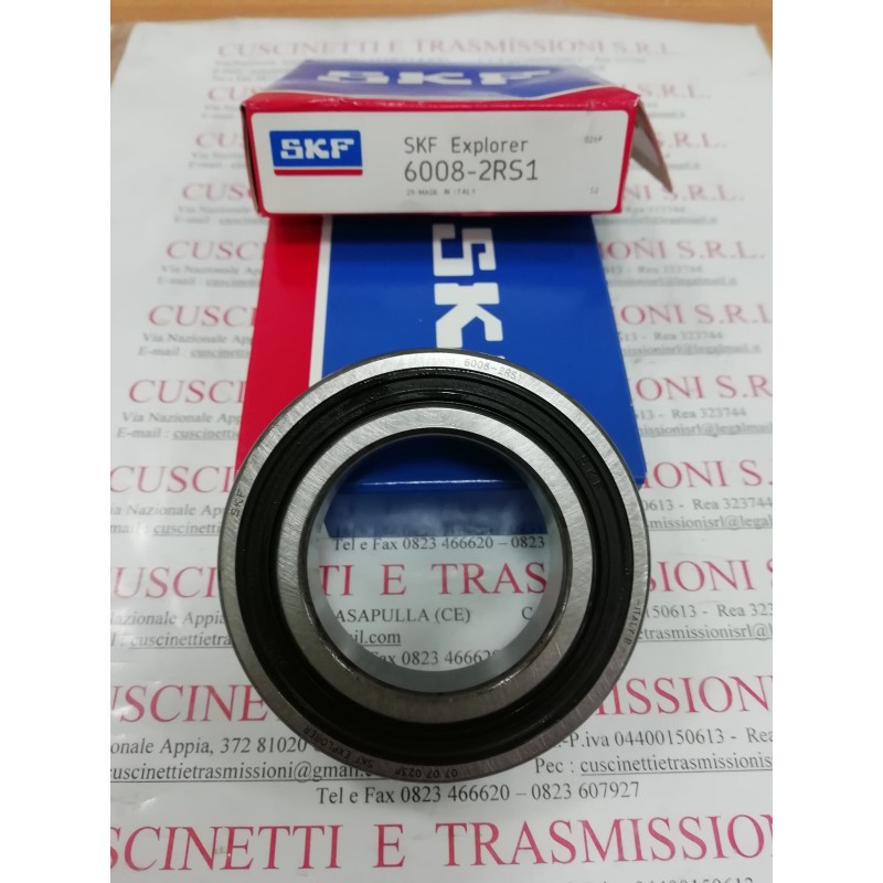 Cuscinetto 6008-2RS1 SKF 40x68x15 Weight 0,191 6008-2RS1,60082RS,6008-2RS,6008-C-2HRS,60082RS1,6008DDU,6008LLU Cuscinetto 6008-2RS1 SKF 40x68x15 Weight 0,191 6008-2RS1,60082RS,6008-2RS,6008-C-2HRS,60082RS1,6008DDU,6008LLU