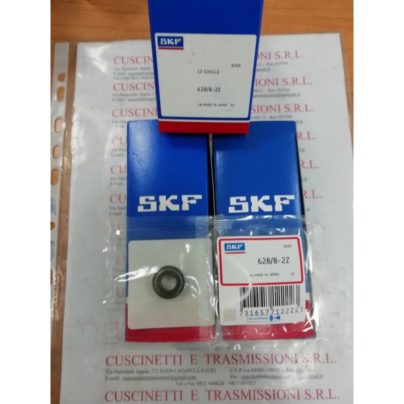 Cuscinetto 628/8-2Z SKF 8x16x5 Weight 0,0039 62882z,628/8-2z,688zz,688-zz,618/8-2z,688-2z,618/8-zz,618/8zz,