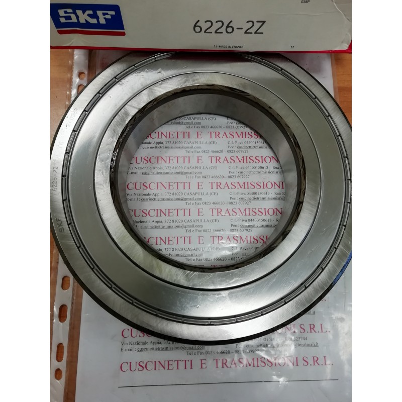 Cuscinetto 6226-2Z SKF 130x230x40 Weight 5,91 6226-2Z,62262Z,6226-ZZ,6226-C-2Z,6226ZZ,6226-2Z,6226/2Z,6226/ZZ Cuscinetto 6226-2Z SKF 130x230x40 Weight 5,91 6226-2Z,62262Z,6226-ZZ,6226-C-2Z,6226ZZ,6226-2Z,6226/2Z,6226/ZZ
