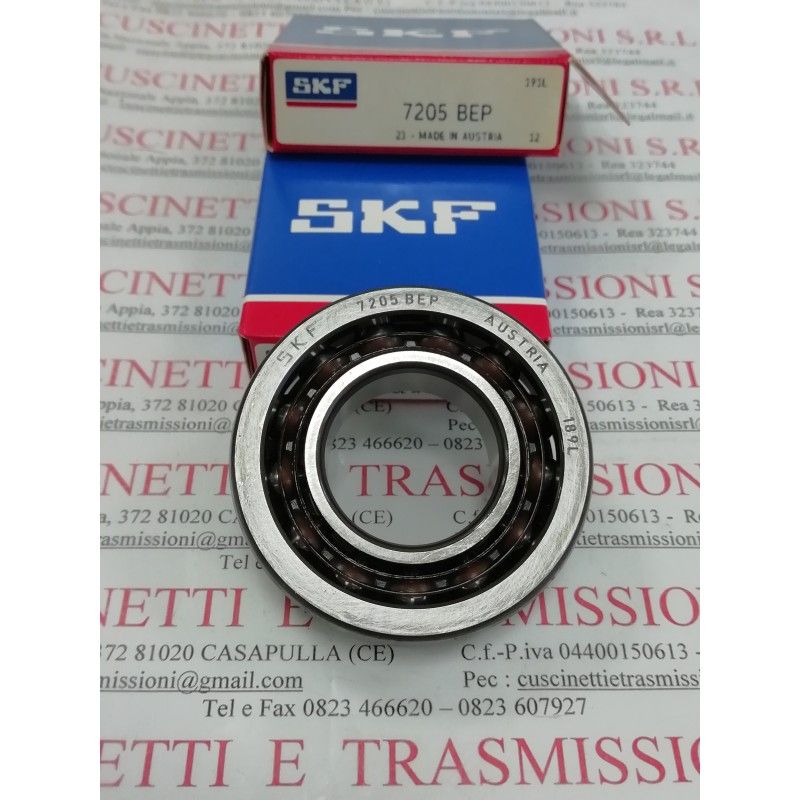 Cuscinetto 7205 BEP SKF 25x52x15 Weight 0,125 7205,7205bep,7205btvp,7205bxltvp,7205tvh,7205b,7205tn,7205btn Cuscinetto 7205 BEP SKF 25x52x15 Weight 0,125 7205,7205bep,7205btvp,7205bxltvp,7205tvh,7205b,7205tn,7205btn