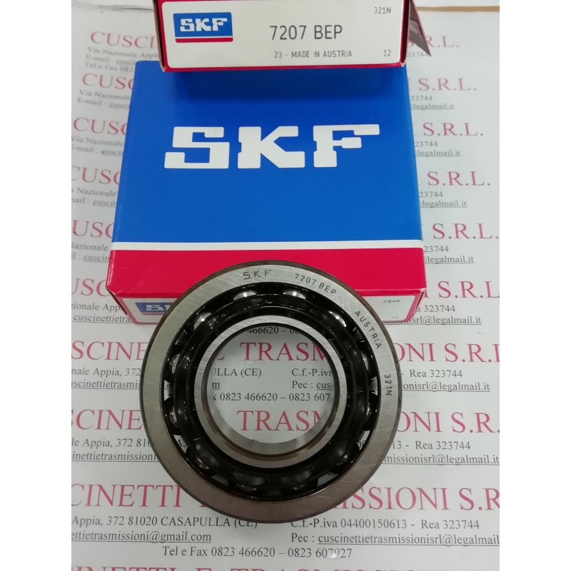 Cuscinetto 7207 BEP SKF 35x72x17 Weight 0,2716 7207,7207BEP Cuscinetto 7207 BEP SKF 35x72x17 Weight 0,2716 7207,7207BEP