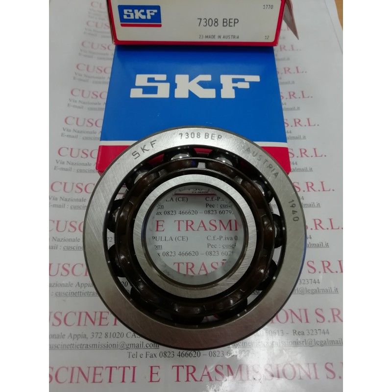 Cuscinetto 7308 BEP SKF 40x90x23 Weight 0,611 7308,7308BEP