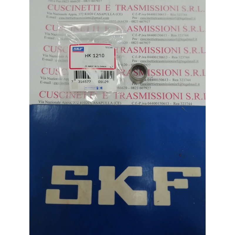 Cuscinetto HK 1210 SKF 12x16x10 Peso 0,0044 HK1210