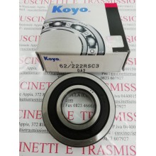 Cuscinetto 62/22 2RS C3 Koyo (22x50x14) Weight 0,125 62/222RSC3,62/22-2RS-C3