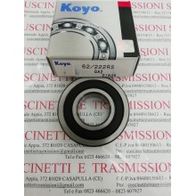 Cuscinetto 62/22 2RS Koyo 22x50x14 Weight 0.125 62/222RS,9330627205,62/22-2RS