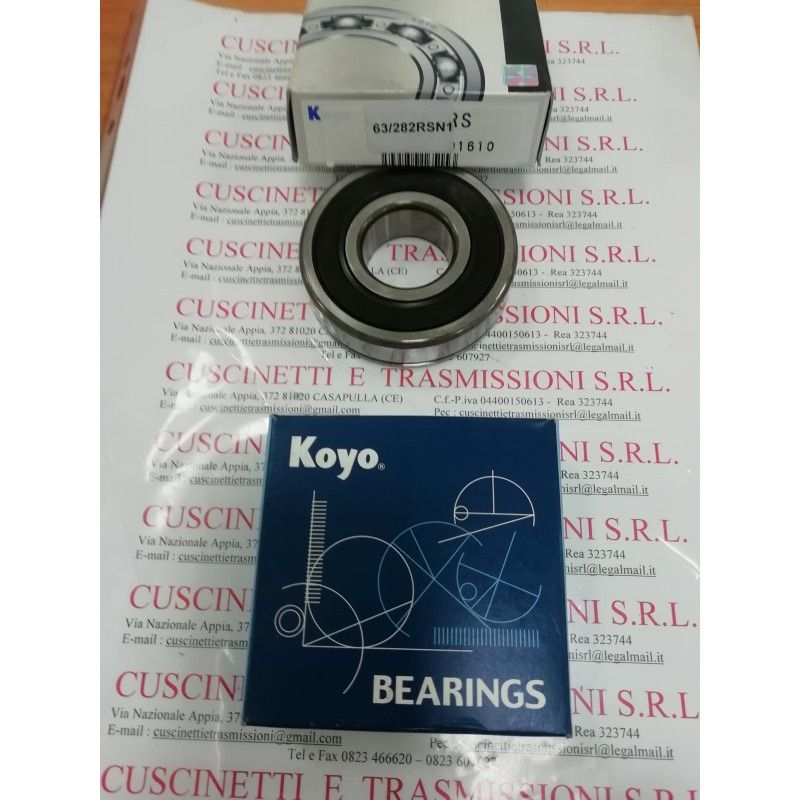 Cuscinetto 63/28 2RSN1 Koyo (28x68x18) Weight 0,350 63/282RSN1,63/28-2RS-N-1 Cuscinetto 63/28 2RSN1 Koyo (28x68x18) Weight 0,350 63/282RSN1,63/28-2RS-N-1