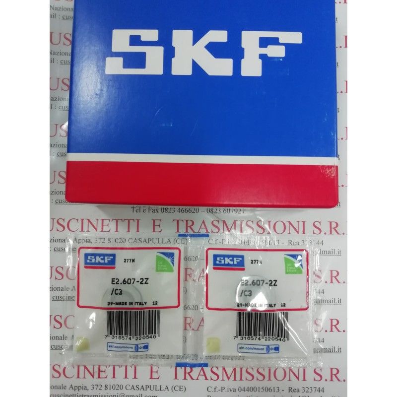 Cuscinetto E2.607-2Z/C3 SKF 7x19x6 Weight 0,008 E26072ZC3,E2-607-2Z-C3,607-2Z-C3-E2, Cuscinetto E2.607-2Z/C3 SKF 7x19x6 Weight 0,008 E26072ZC3,E2-607-2Z-C3,607-2Z-C3-E2,