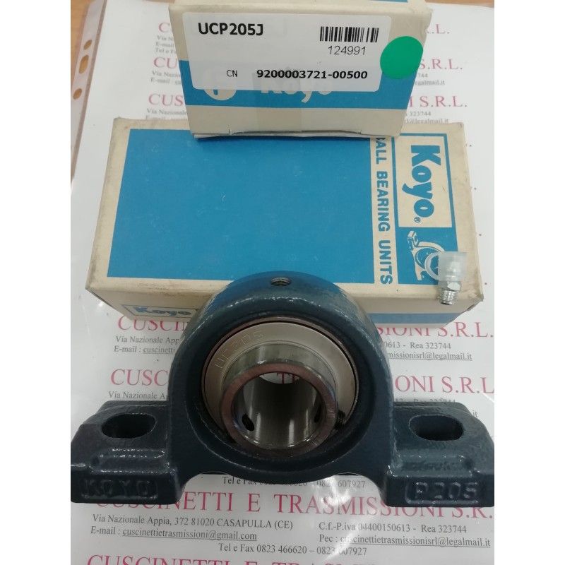 Supporto UCP 205 J KOYO UCP205,syj25,rasey25,np25,ucp205j,ucp205j7, Supporto UCP 205 J KOYO UCP205,syj25,rasey25,np25,ucp205j,ucp205j7,