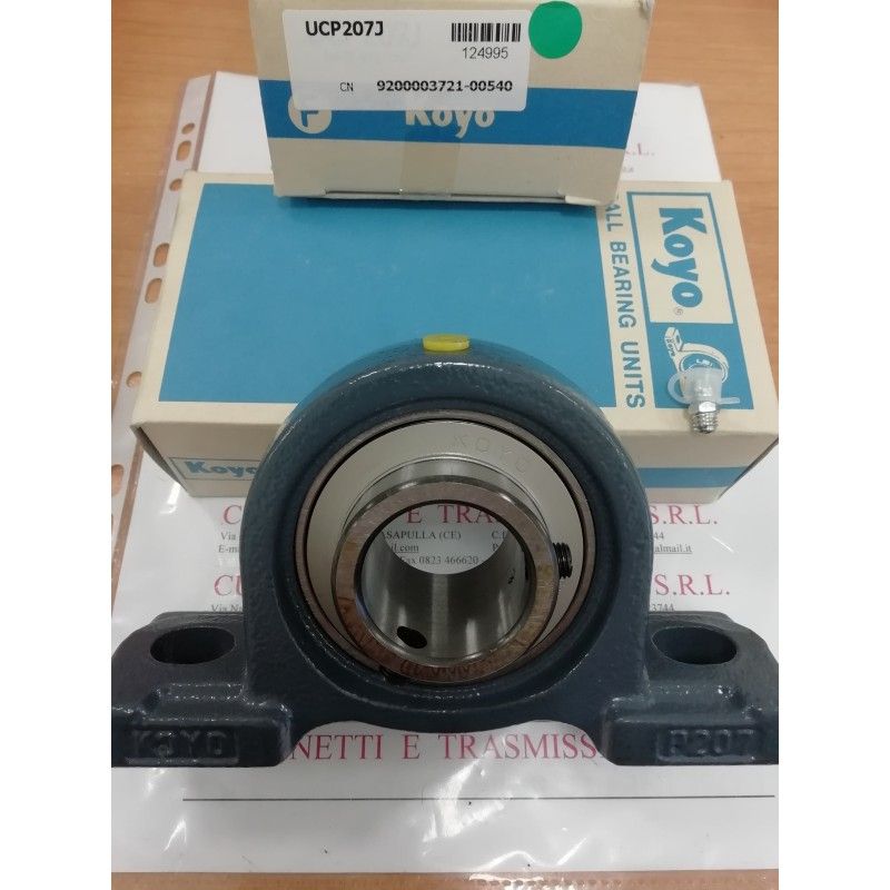 Supporto UCP 207 J KOYO UCP207,syj35,rasey35,np35,ucp207j,ucp207j7,