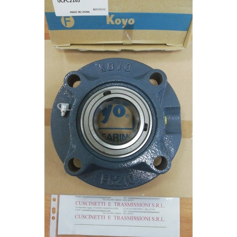 Supporto in Ghisa UCFC 210 J KOYO 50x165x51.6 ucfc210,rmey50,fyc50tf,fc50,ucfc210j7,