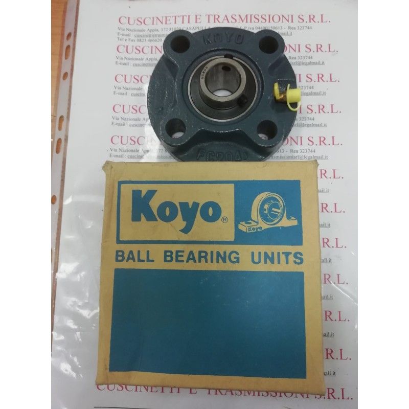 Supporto in Ghisa UCFC 201 Koyo 12x100x31 ucfc201,rmey12,fyc12tf,fc12,ucfc201j7,