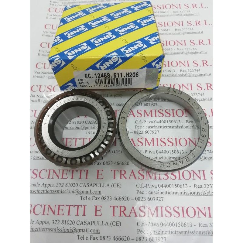 Cuscinetto EC12468.S01.H206 SNR 29x60x19,5 Weight 0,250 EC12468S01H206,7703090563,OEM Cuscinetto EC12468.S01.H206 SNR 29x60x19,5 Weight 0,250 EC12468S01H206,7703090563,OEM