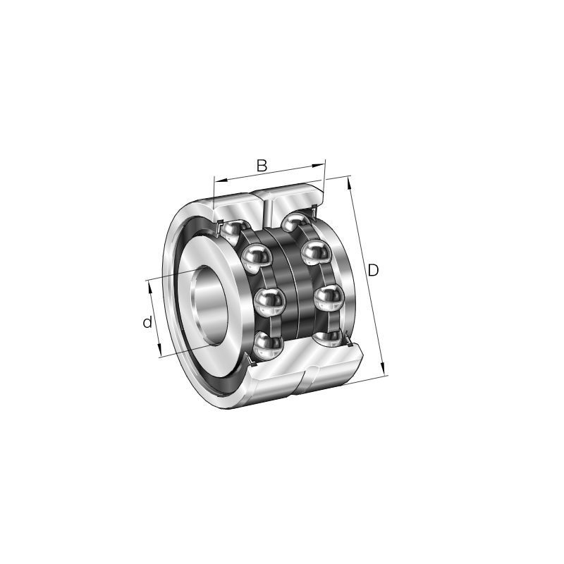 Cuscinetto ZKLN 3572-2RS-XL INA 35x72x34 ZKLN35722RSXL Cuscinetto ZKLN 3572-2RS-XL INA 35x72x34 ZKLN35722RSXL