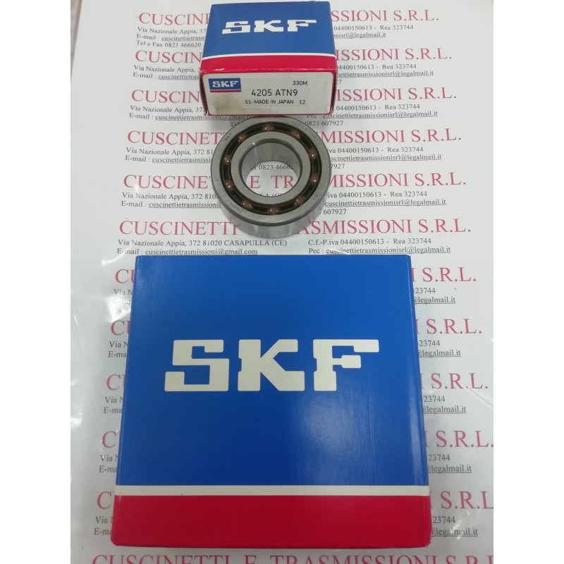 Cuscinetto 4205 ATN9 SKF 25x52x18 Weight 0,161 4205ATN9 Cuscinetto 4205 ATN9 SKF 25x52x18 Weight 0,161 4205ATN9