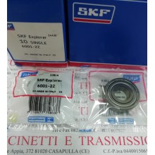 Cuscinetto Rigido a Sfere 6001-2Z SKF 12x28x8 6001-2Z,60012Z,6001-ZZ,6001-C-2Z,6001ZZ,6001-2Z,6001/2Z,6001/ZZ