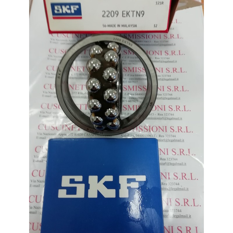 Cuscinetto 2209 EKTN9 SKF 45x85x23 Weight 0,528 2209K,2209EKTN9 Cuscinetto 2209 EKTN9 SKF 45x85x23 Weight 0,528 2209K,2209EKTN9
