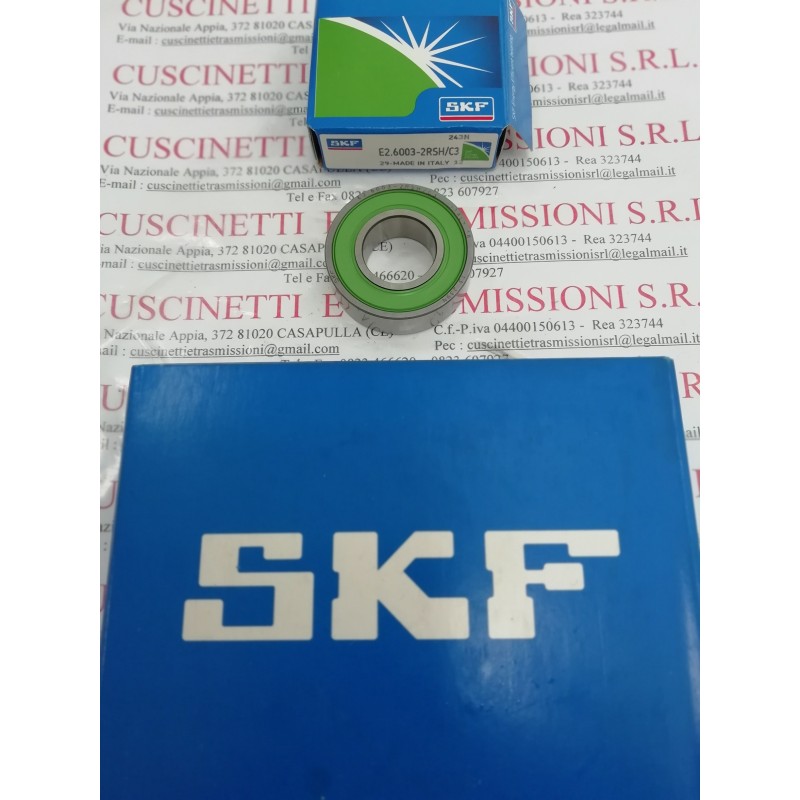 Cuscinetto E2.6003-2RSH/C3 SKF 17x35x10 Weight 0,038 E260032RSHC3,E2-6003-2RSH-C3,6003-2RSH-C3-E2,