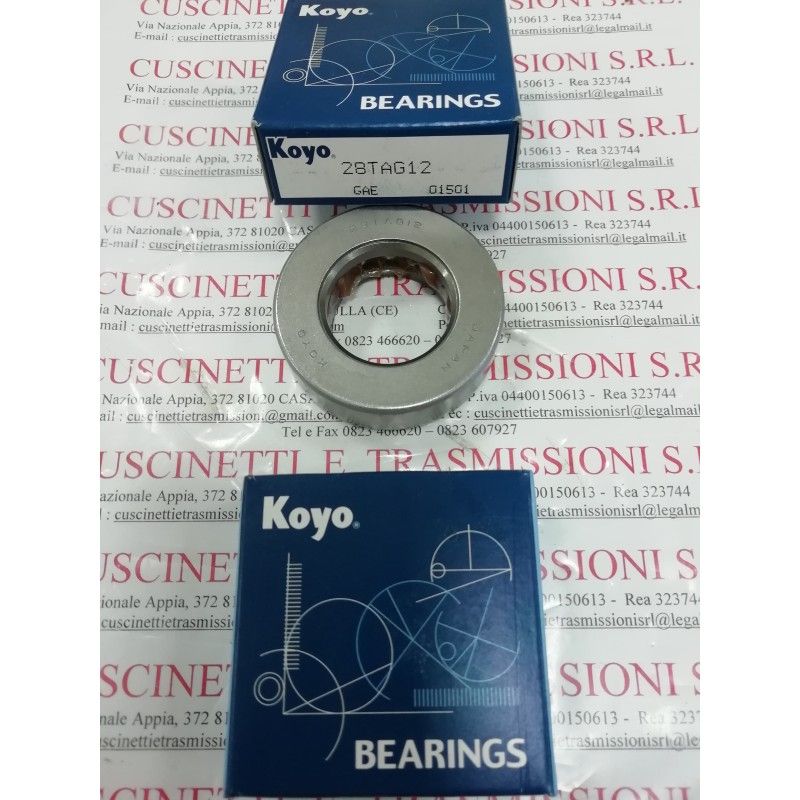 Cuscinetto 28TAG12 KOYO (28x51,7x15,7) Weight 0,143 28TAG12,MB025396,MT420062,MB025397