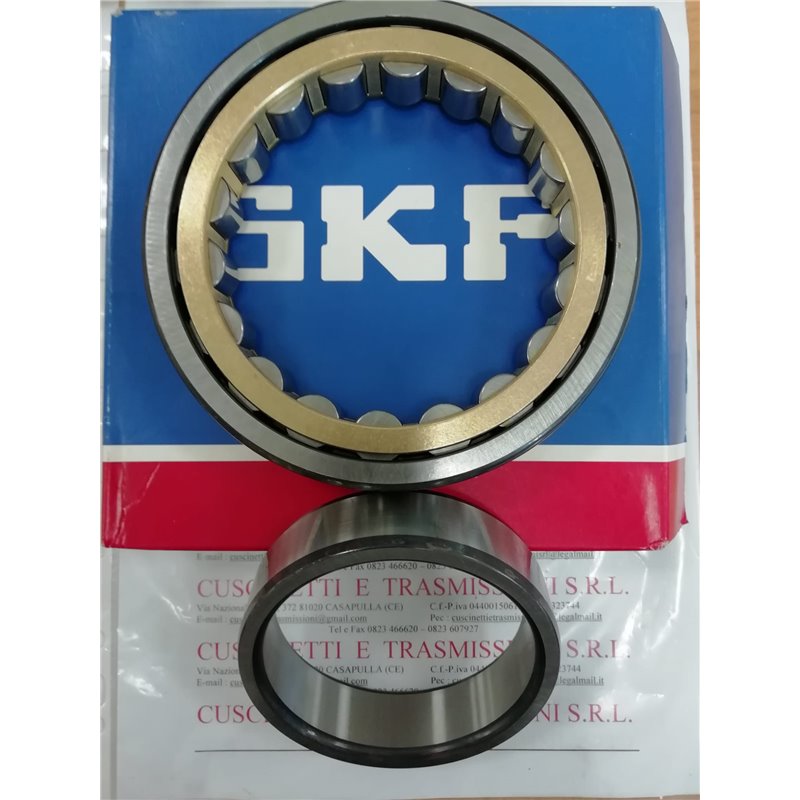 Cuscinetto NU 308 ECM SKF 40x90x23 Weight 0,769 NU308ECM