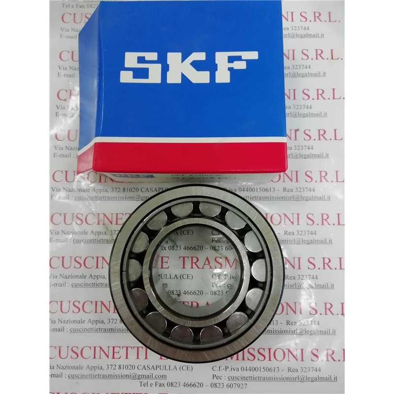 Cuscinetto NU 2210 ECJ/C3 SKF 50x90x23 Weight 0,57