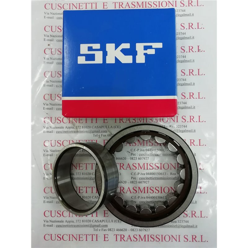 Cuscinetto NU 319 ECP SKF 95x200x45 Weight 6,176 NU319,NU319ECP