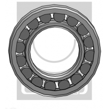 Cuscinetto NJ 2205 KOYO 25x52x18 nj2205,nj2205ecj,nj2205w,
