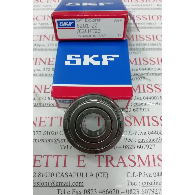 Cuscinetto 6201-2Z/C3LHT23 SKF 12x32x10 Weight 0,0375 62012ZC3LHT23 Cuscinetto 6201-2Z/C3LHT23 SKF 12x32x10 Weight 0,0375 62012ZC3LHT23